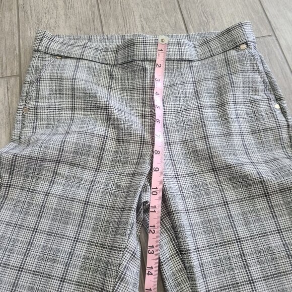 Anne Klein Women’s Plaid Slim Fit Dress Pants Size M - Picture 6 of 12